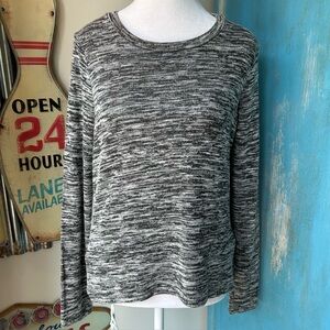 Cloud Chaser Gray Lightweight Sweater Top